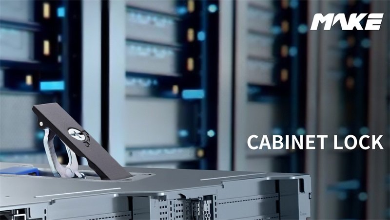 Which brand of top cover lock is best for AI servers?